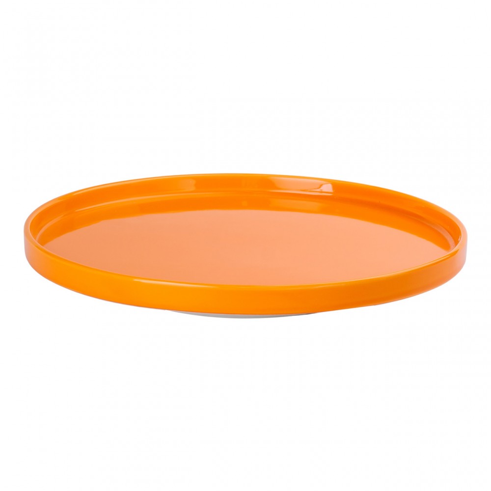 Чайный сервиз на 6 персон керамической подставкой Orange