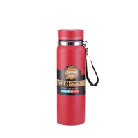 Термос Vacuum Sportsна с датчиком температуры 1 л красный