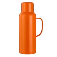 Термос Vacuum с датчиком температуры на 820 мл оранжевый
