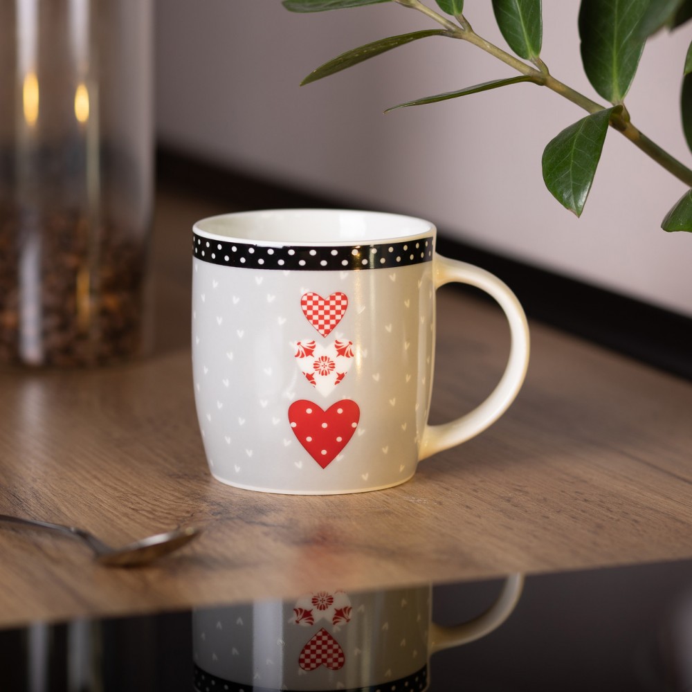 Кружка керамическая 400 (мл) для чая и кофе