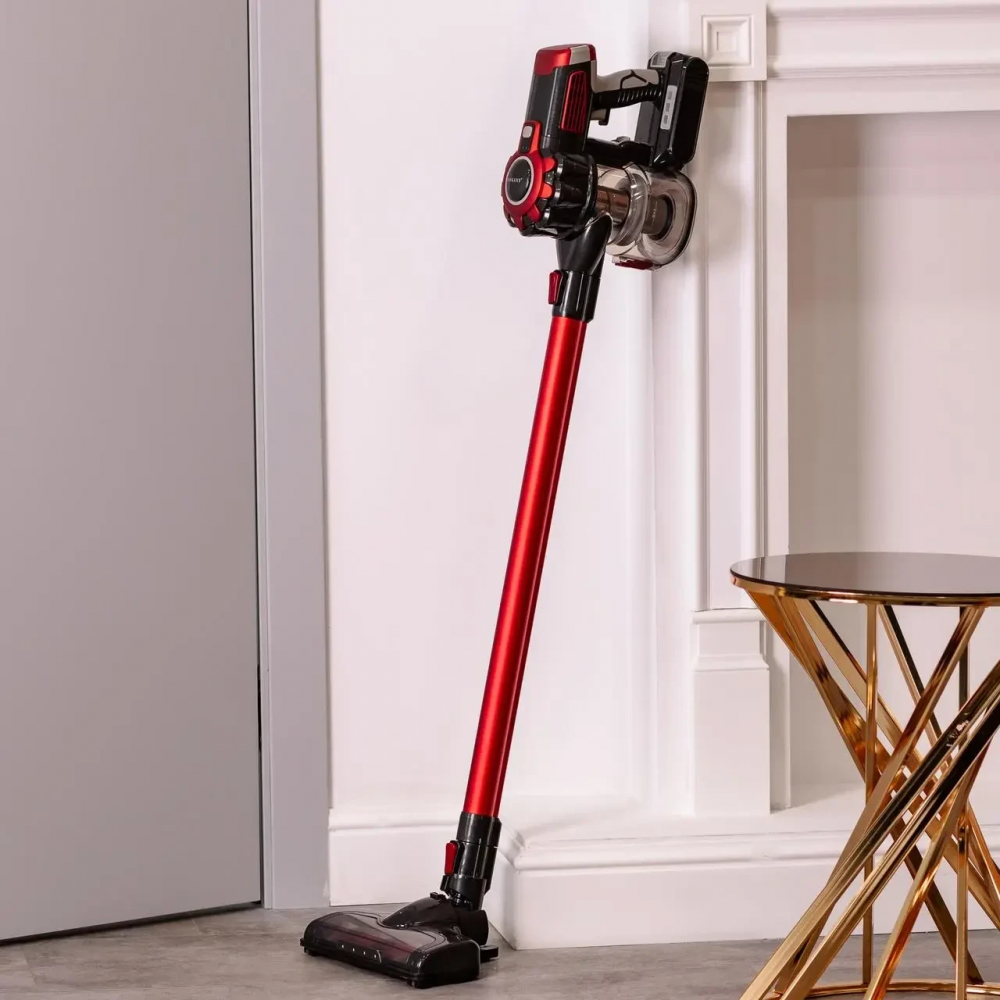 Пылесос аккумуляторный ручной Sokany вертикальный беспроводной для сухой уборки 2 скорости 2000 Вт SK3391R