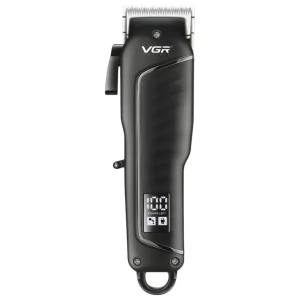 Машинка для стрижки LED профессиональная с насадками VGR V-683