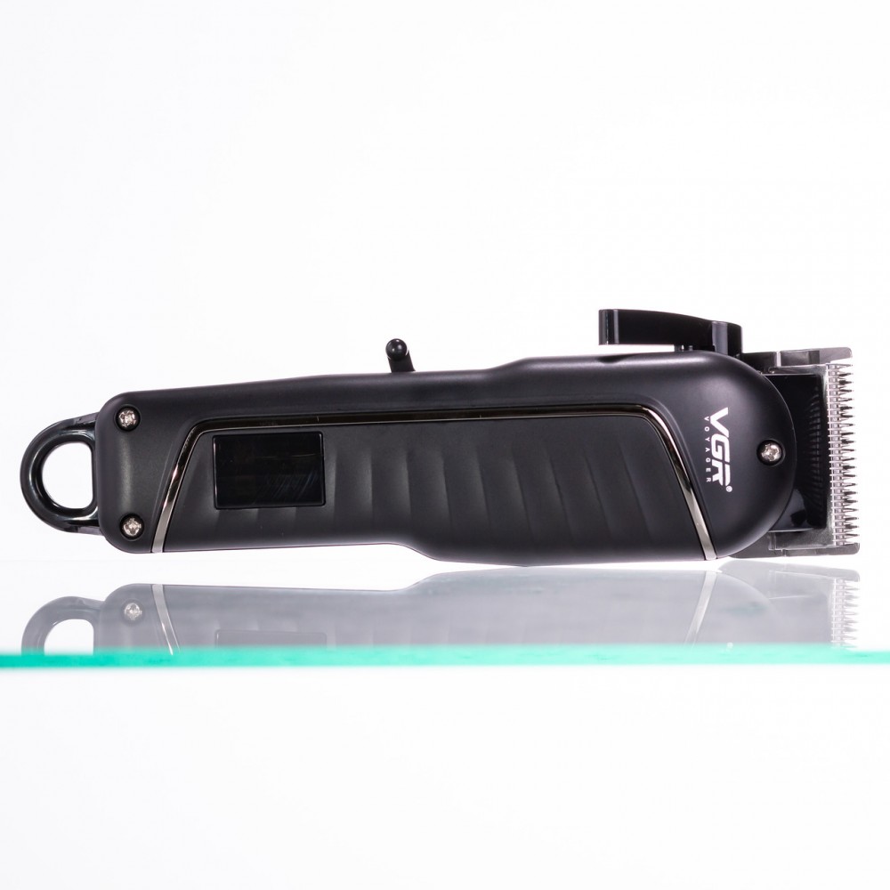 Машинка для стрижки LED професійна з насадками VGR V-683