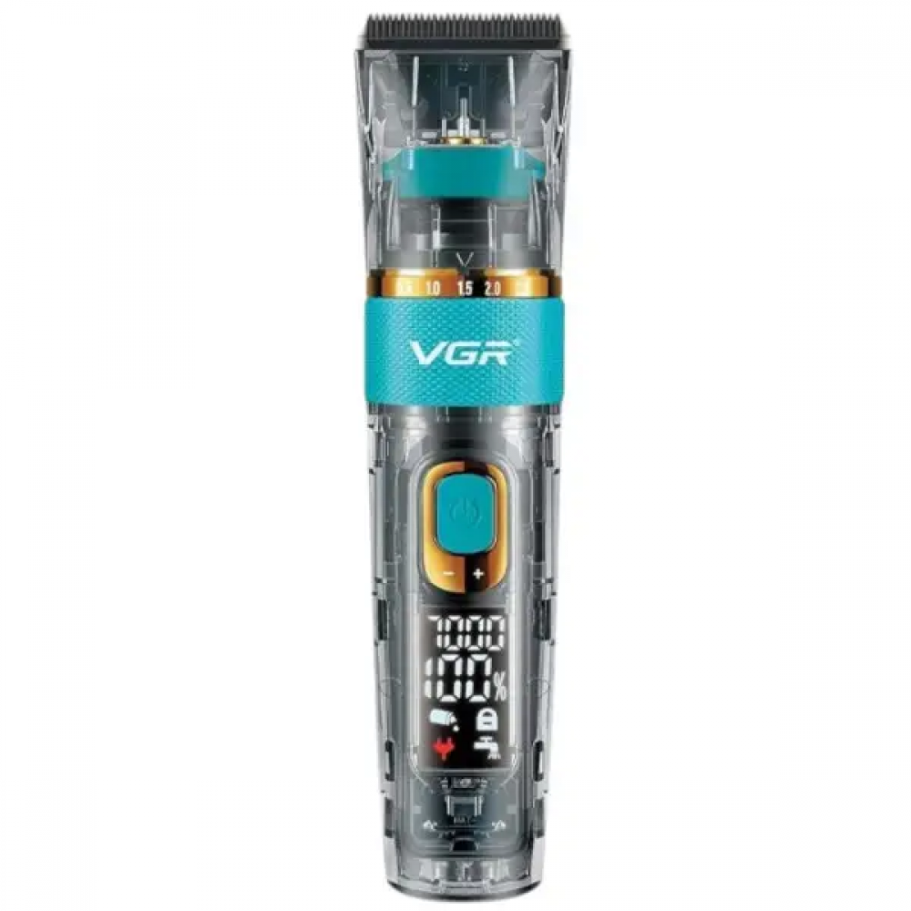 Машинка для стрижки професійна Синій VGR V-695