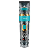 Машинка для стрижки профессиональная Синий VGR V-695