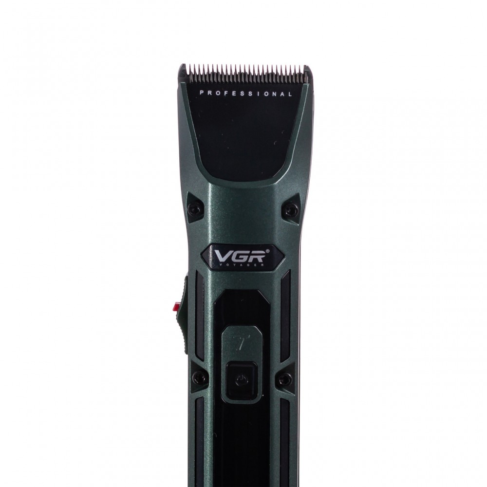 Машинка для стрижки професійна з 4 насадками VGR V-696