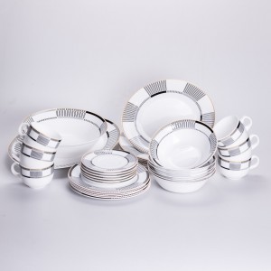 Столовый сервиз из фарфора Geometry на 6 персон 32 предметов HP-HK-6