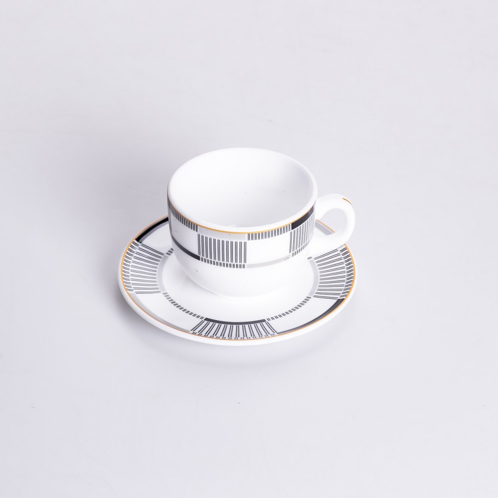 Столовий сервіз з порцеляни Geometry на 6 осіб 32 предмети HP-HK-6