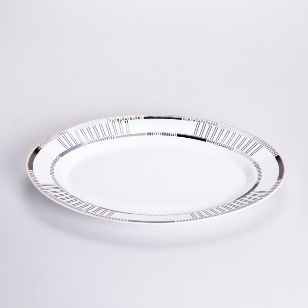 Столовий сервіз з порцеляни Geometry на 6 осіб 32 предмети HP-HK-6