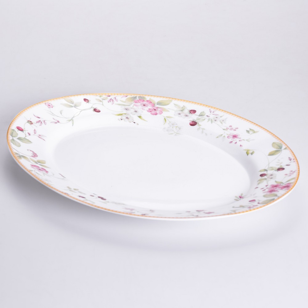 Столовий сервіз з порцеляни Strawberry на 6 осіб 32 предмети HP-HK-8