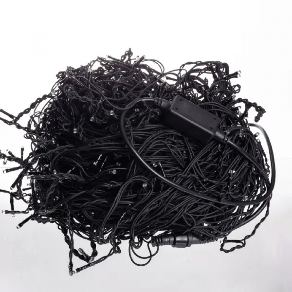 Уличная гирлянда Бахрома 50 м 840 LED черный провод Желтый 50MBY