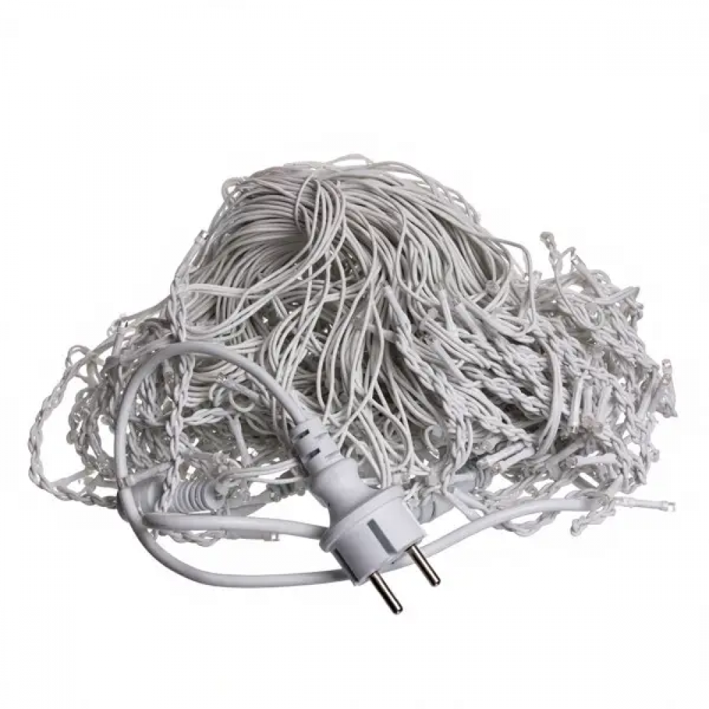 Уличная гирлянда Бахрома 25 м 405 LED гирлянда штора белый провод Мультиколор 25MWML