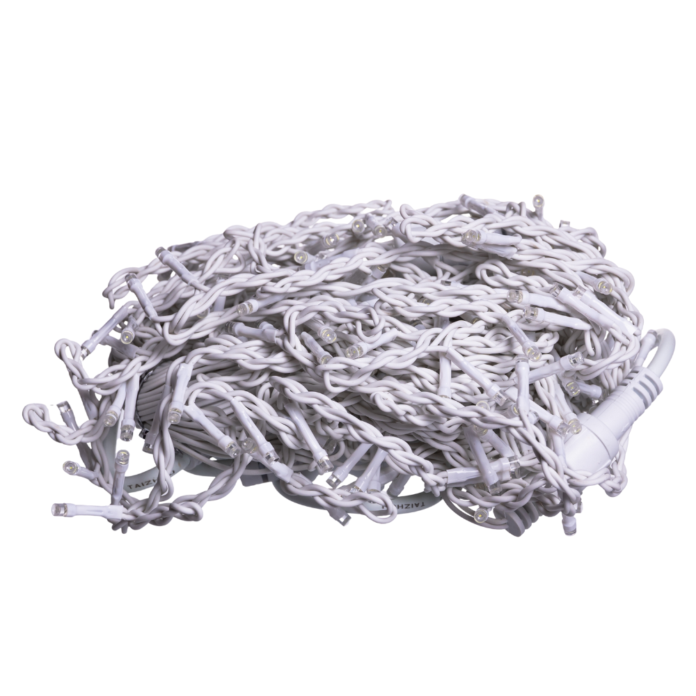 Вулична гірлянда Бахрома 12 м 200 LED білий провід Білий 12MWW