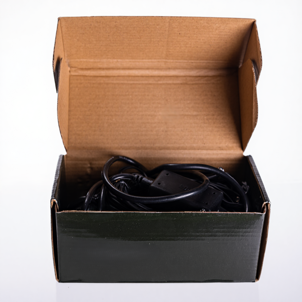 Новорічна гірлянда вулична Бахрома 6 м 105 LED чорний провід Білий 6МBW