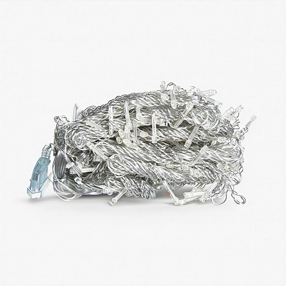 Новогодняя гирлянда штора 3х3 м 192 LED комнатная белый провод Белый ZWM33192LEDW