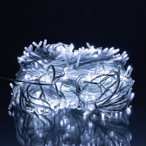 Гирлянда Рождественская фея уличная 50 м 500 LED белый провод Белый CF500L50MWW