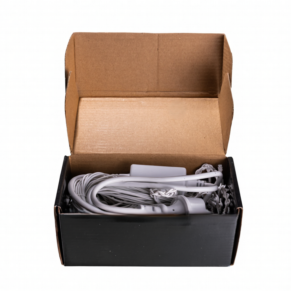 Новорічна гірлянда вулична Бахрома 6 м 105 LED білий провід Мультиколор 6MWMLNEW