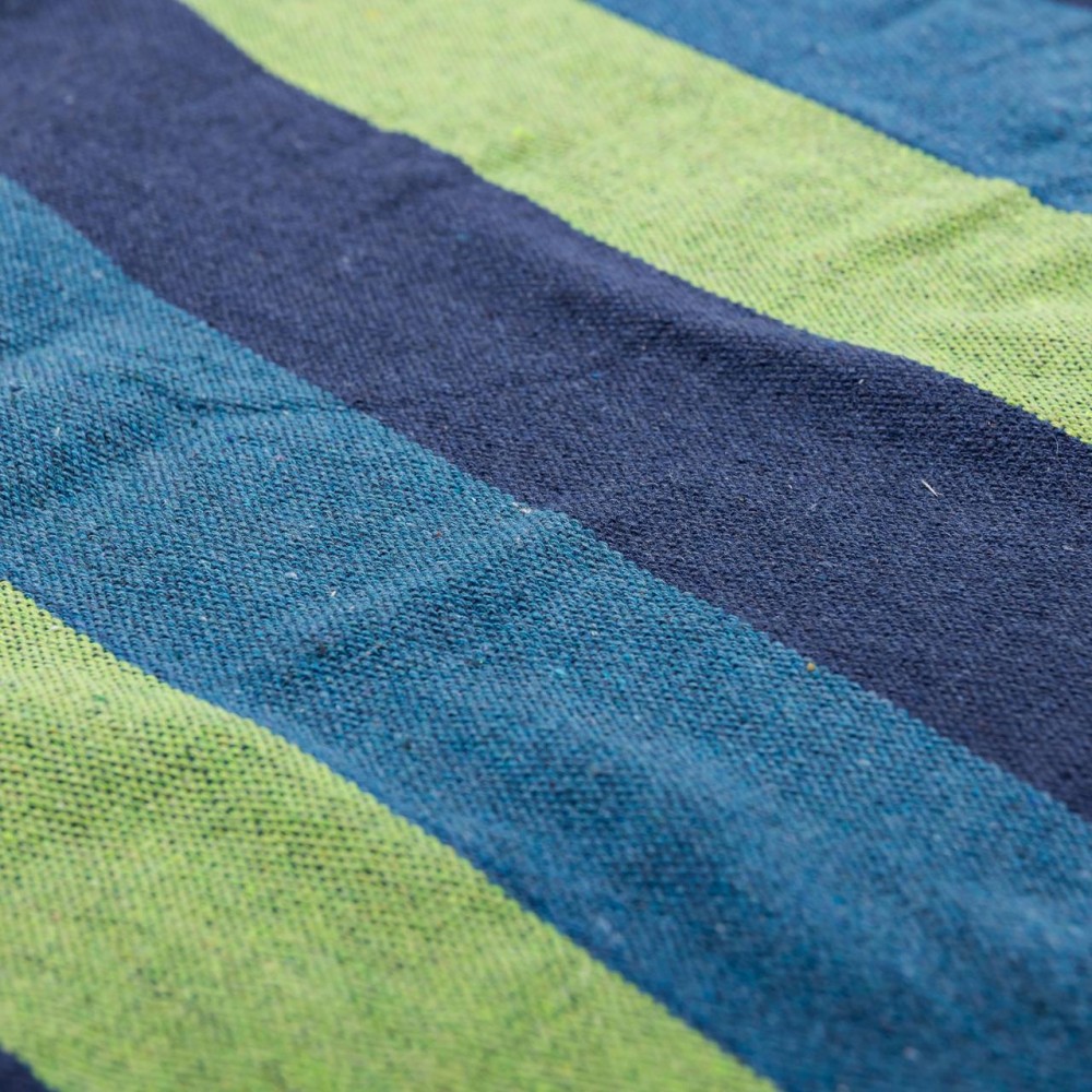 Гамак туристичний підвісний тканинний 174х80 см з планкою Синій SJ-0010-2BL