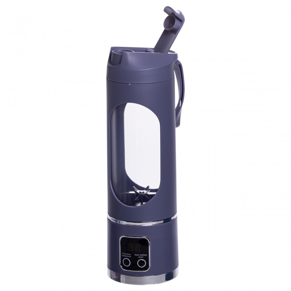 Портативный блендер для смузи на аккумуляторе 450 мл блендер бутылка 25 Вт USB Серый HP-11-10G