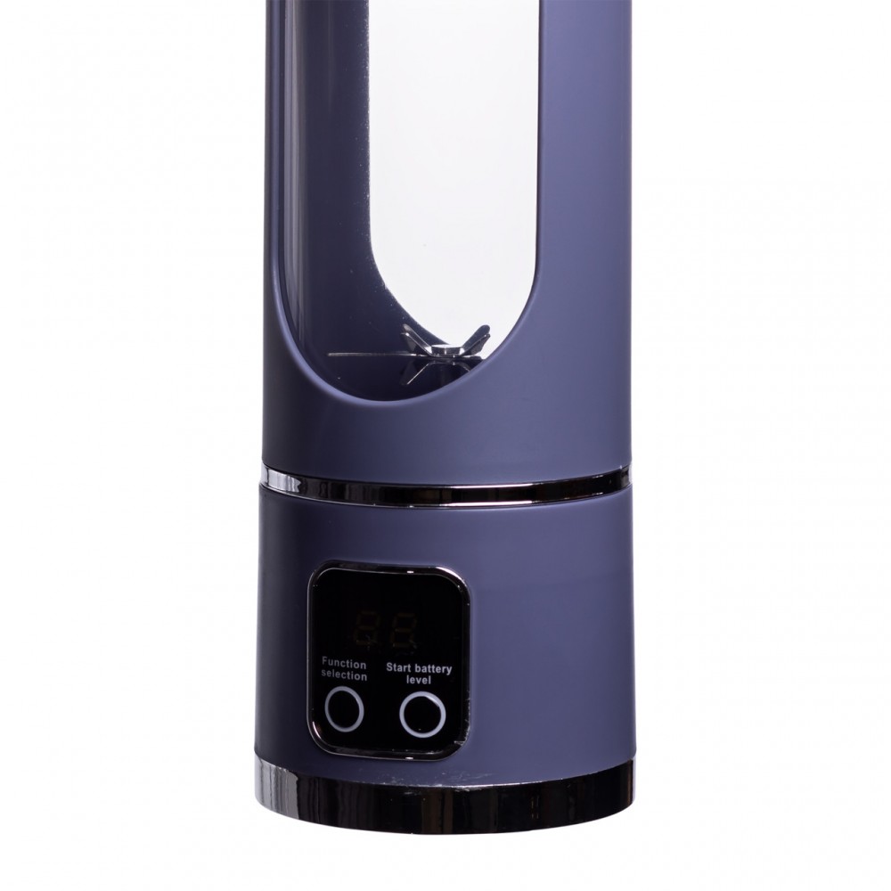 Портативный блендер для смузи на аккумуляторе 450 мл блендер бутылка 25 Вт USB Серый HP-11-10G