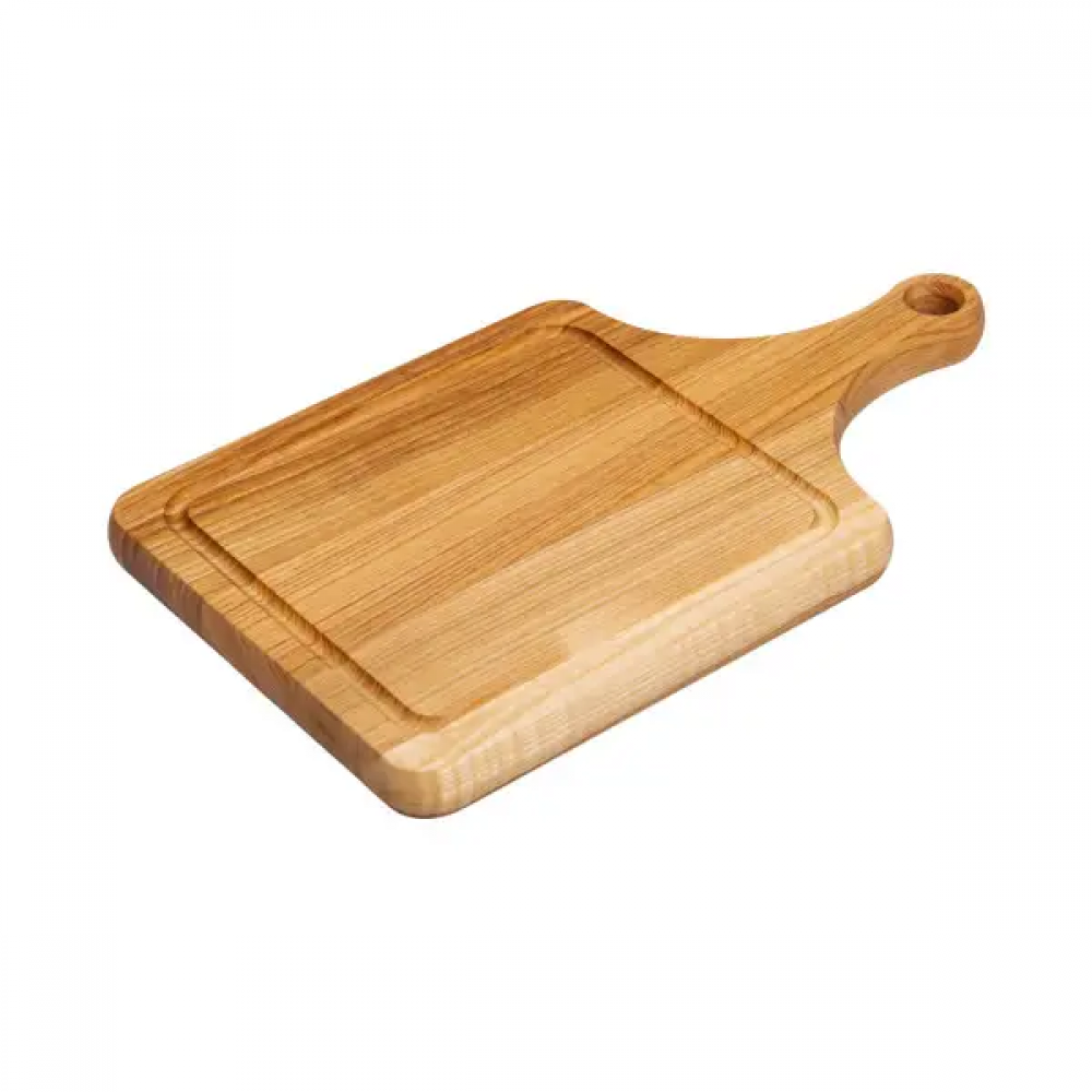Кухонная разделочная доска деревянная 35×20 см с прямоугольной основой C7W250350