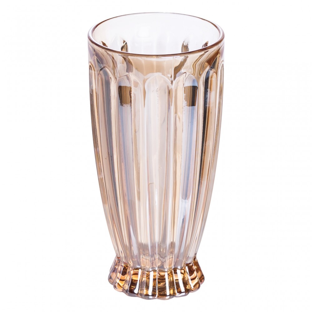 Набор кувшин 1 л со стаканами 6 (шт) по 300 мл для напитков, лимонадов, сока, воды, мохито Прозрачный HP-19-2080GLD