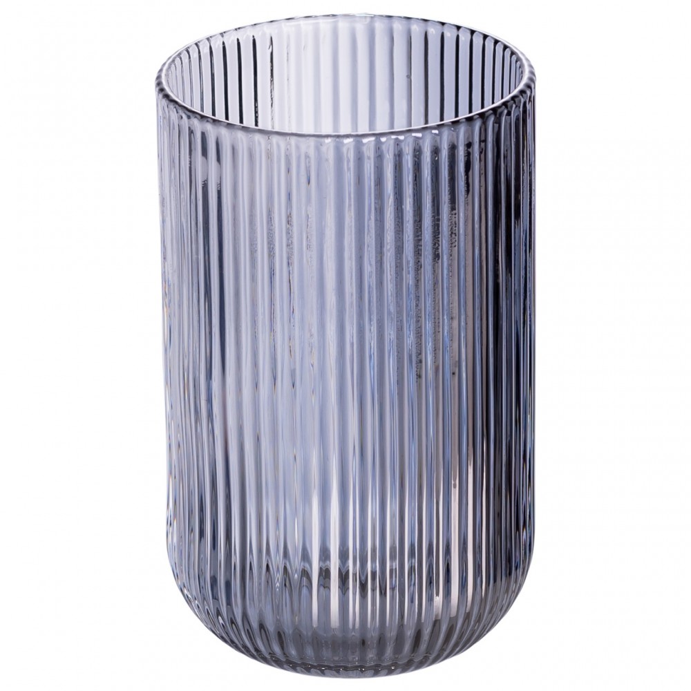 Набір склянок 6 шт скляні склянки 400 (мл) для соку, лимонаду, коктейлів склянки для напоїв Сірий HP7113G