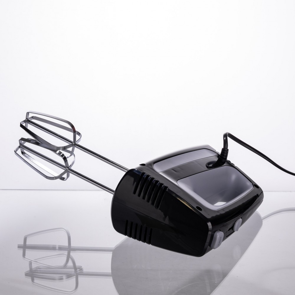 Стаціонарний міксер Sokany CX-6622 з чашею 3,5 л, 400 Вт, 5 швидкостей, 2 насадки Чорний