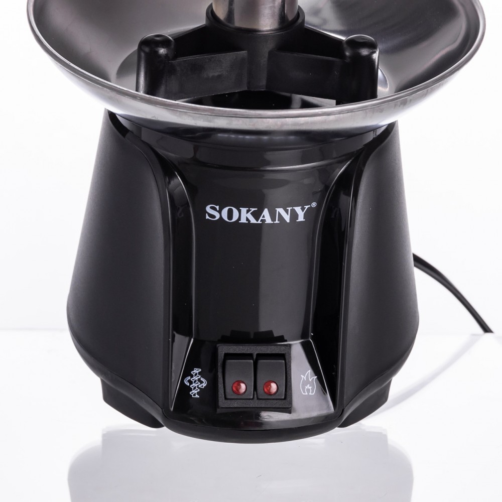 Шоколадній фонтан на 3 яруса фондю шоколадница шоколадный 60 Вт фонтанчик для вечеринки, свадьбы SK-07069