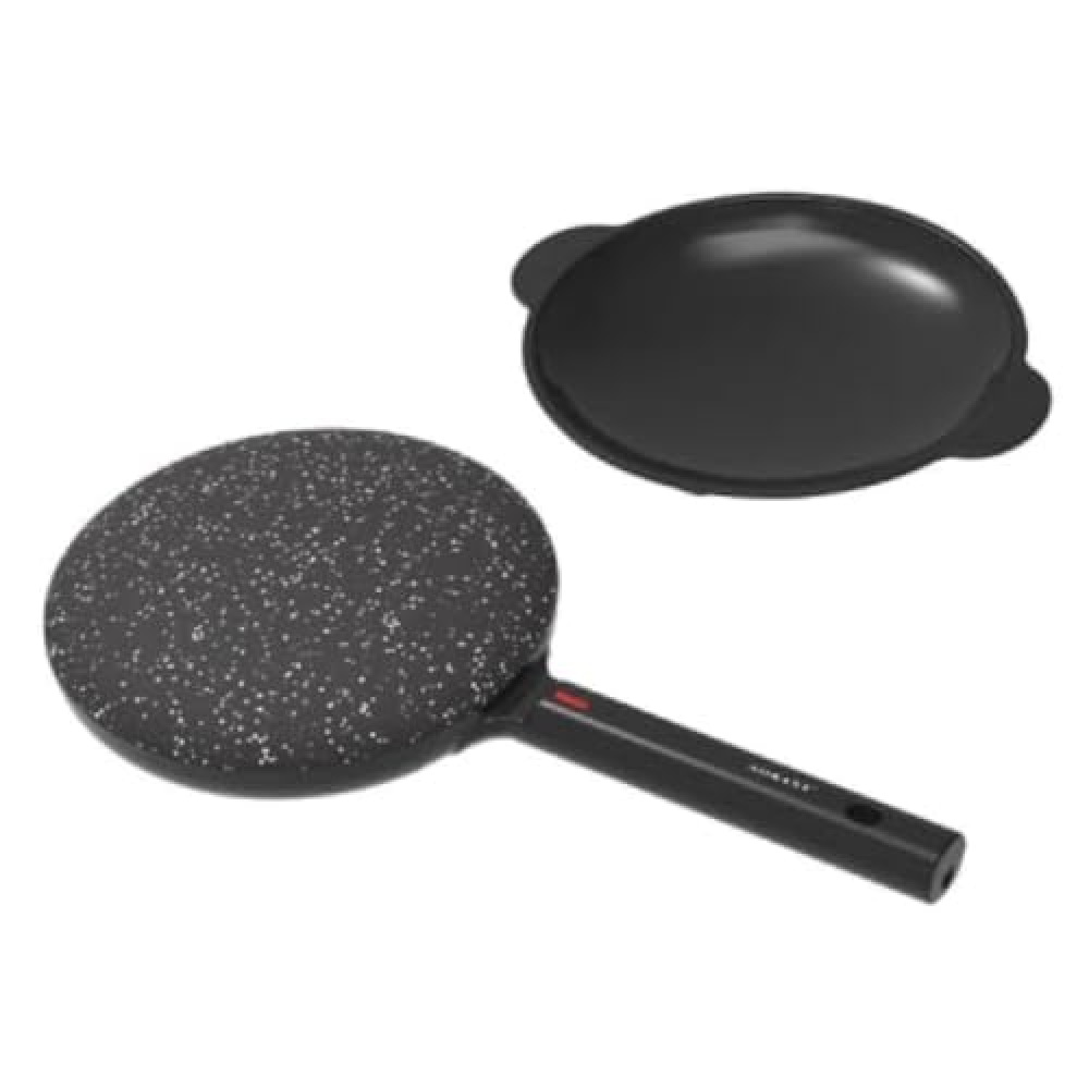 Сковорода блинница электрическая Ø20 (см) с антипригарным покрытием 600 Вт Черный SK-07068