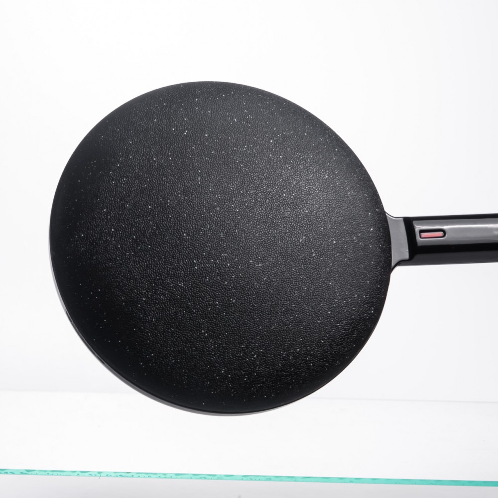 Сковорода блинница электрическая Ø20 (см) с антипригарным покрытием 600 Вт Черный SK-07068