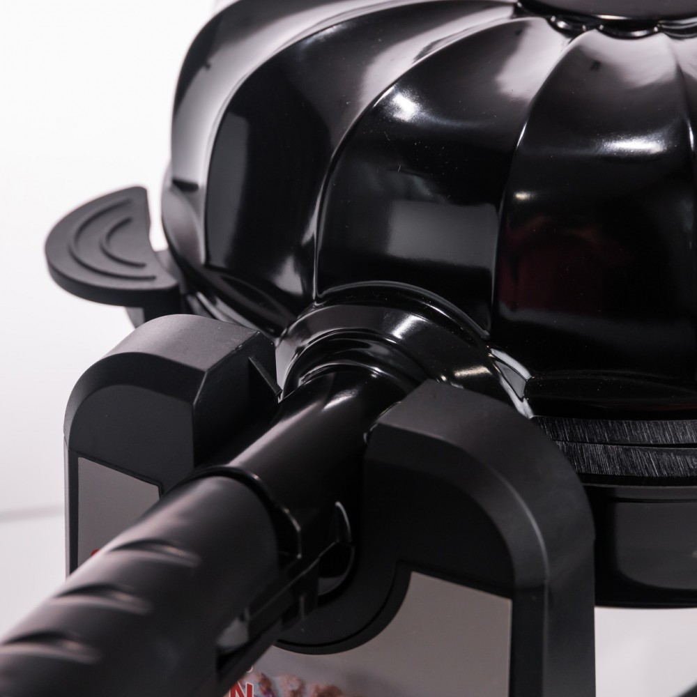 Кексница электрическая 1800 Вт с антипригарным покрытием 37×17×18 (см) Черный SK-BBQ-837