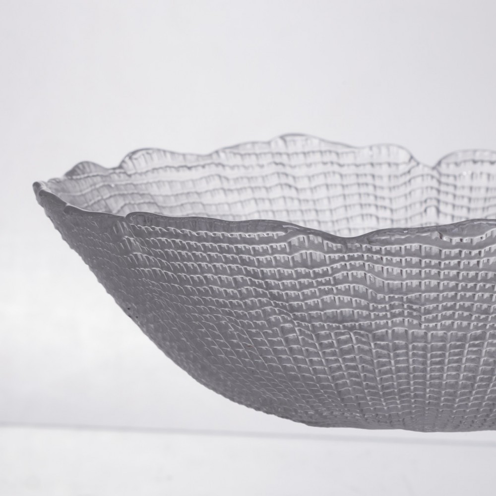 Салатниця велика скляна прозора 2 літри кругла 64486-48