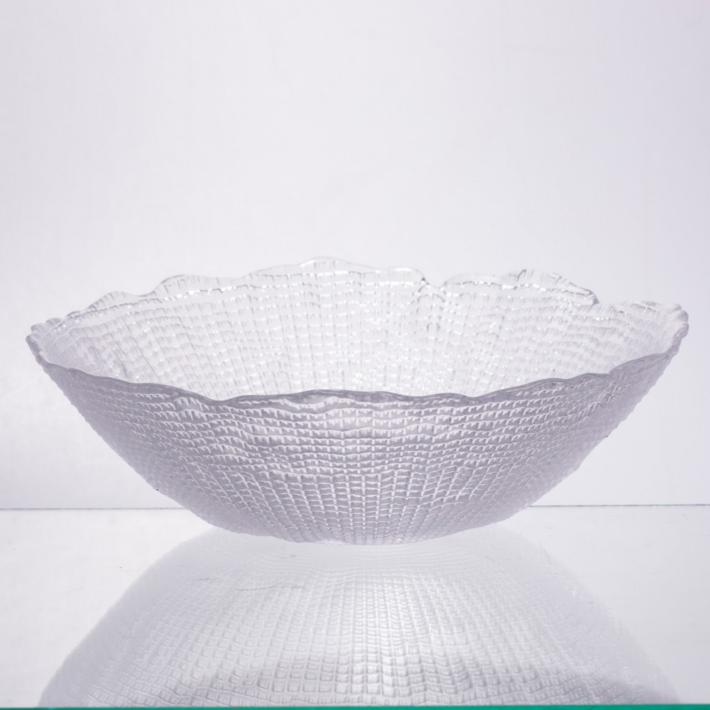 Салатниця велика скляна прозора 2 літри кругла 64486-48