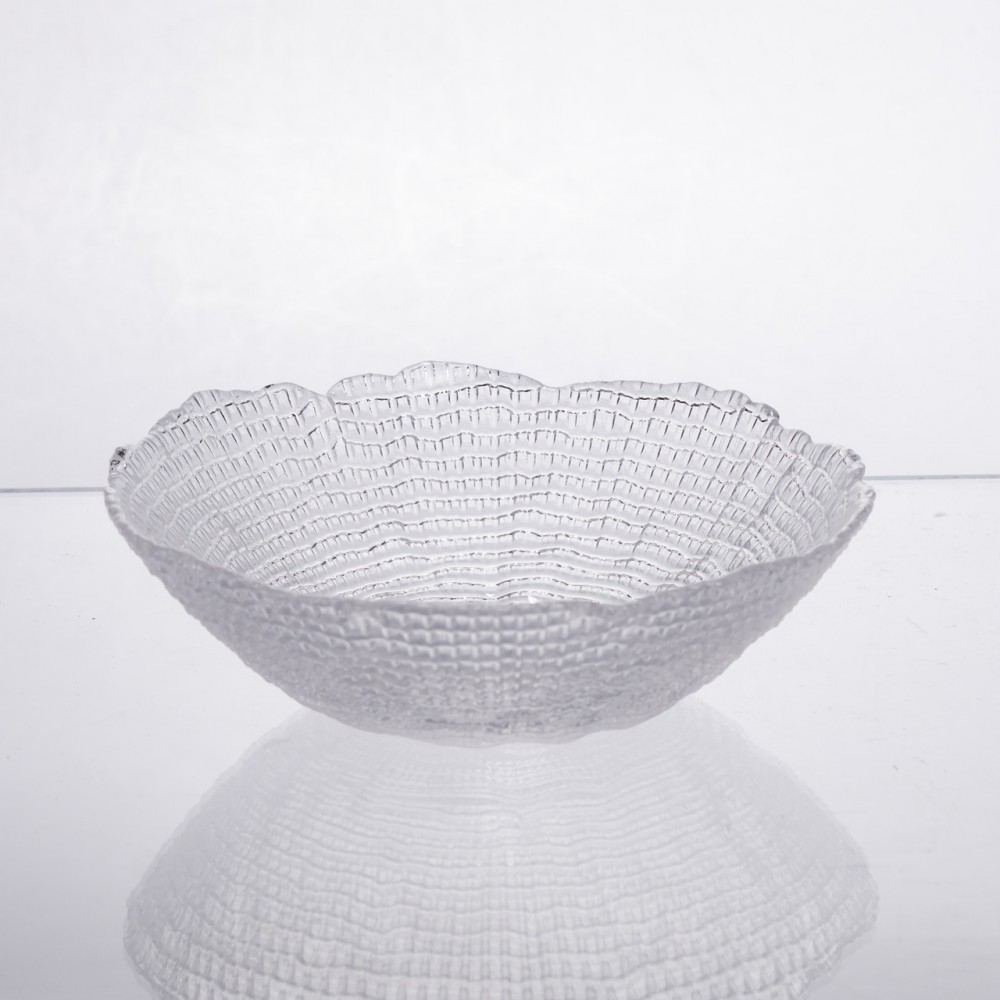 Салатниця маленька скляна прозора 350 мл кругла 64486-50