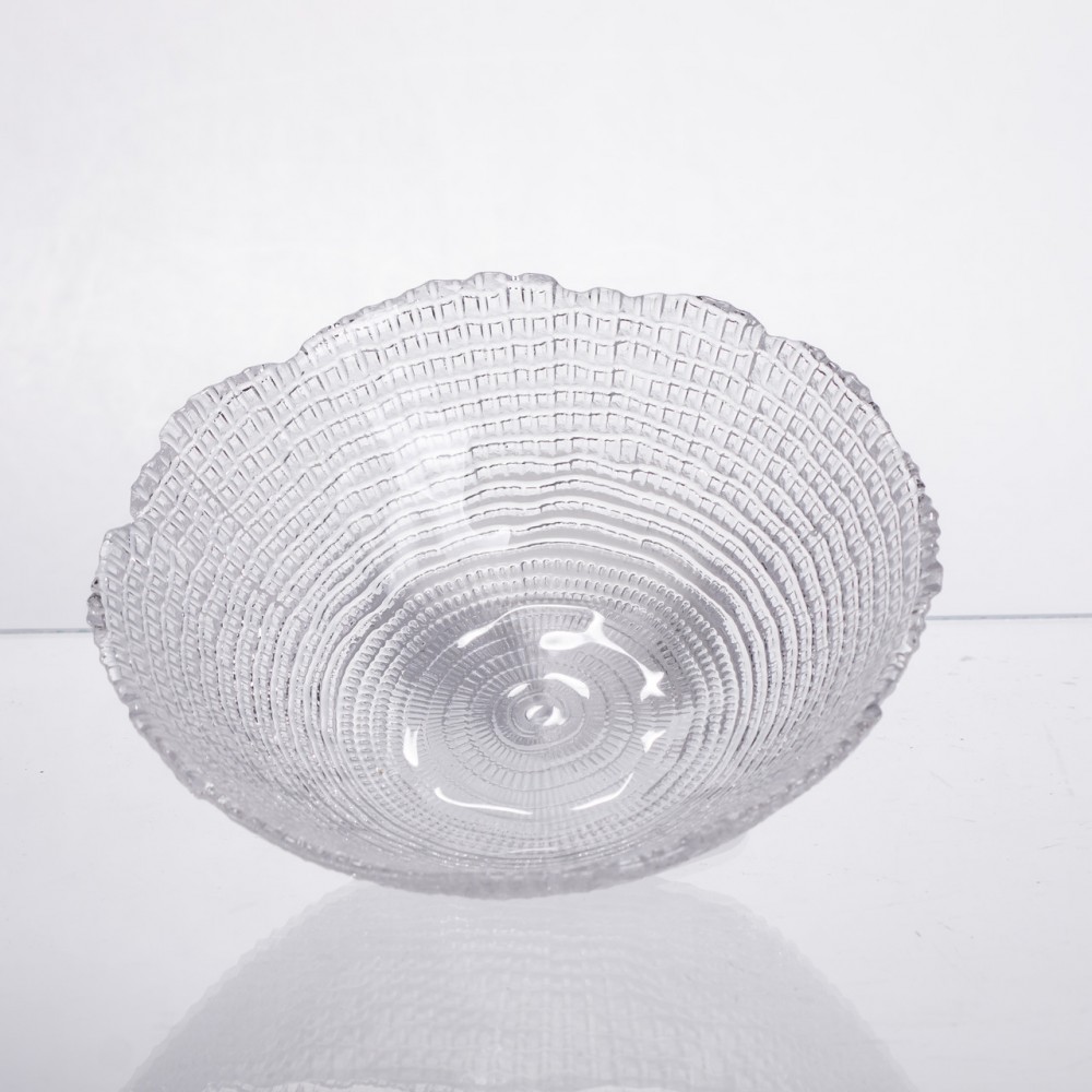 Салатниця маленька скляна прозора 350 мл кругла 64486-50