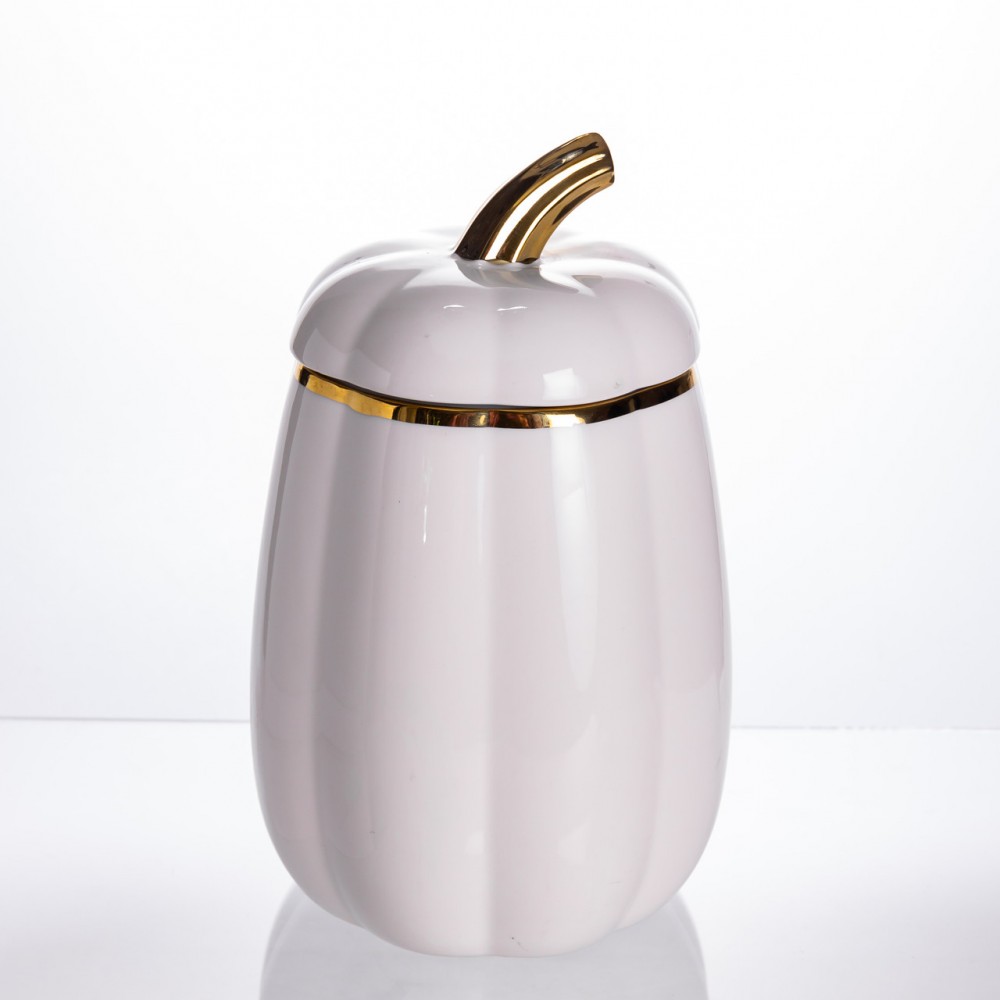 Банка для хранения Тыква фарфоровая 3.8 л с крышкой HP-26-3