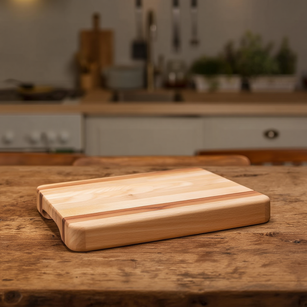 Кухонная разделочная доска деревянная 20*30 см прямоугольная досточка для нарезки из ясеня C32W200300Y