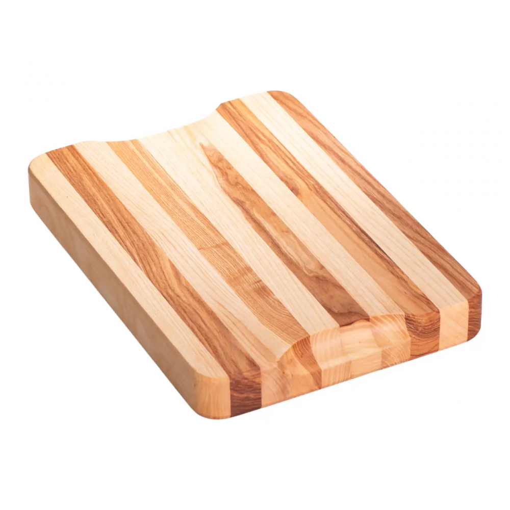 Кухонная разделочная доска деревянная 20*30 см прямоугольная досточка для нарезки из ясеня C32W200300Y