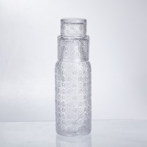 Глечик 700 мл зі склянкою 1 (шт) для напоїв Прозорий HP-19-L2