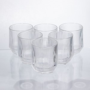 Набор стаканов 6 шт по 250 мл для напитков Прозрачный HP-19-LJB-1