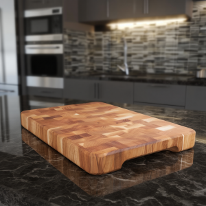Доска для нарезки разделочная 25×35 см доска кухонная деревянная Домино из ясеня C51W250350Y