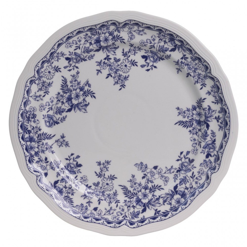 Столовый набор посуды 16 (шт) на 4 персоны Bitossi фарфоровый Синий YY78-1A