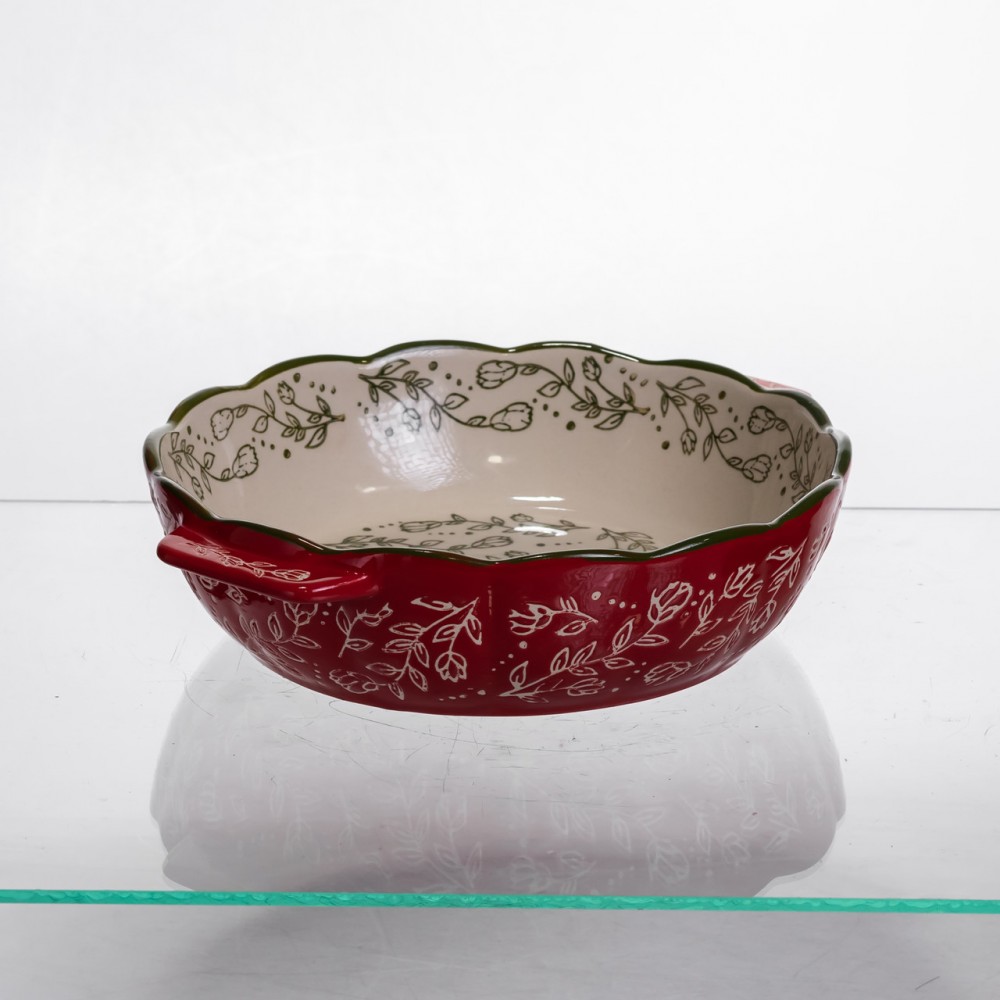 Форма для запекания Vintage Ø20 (см) круглая с ручками Красная HM04-06