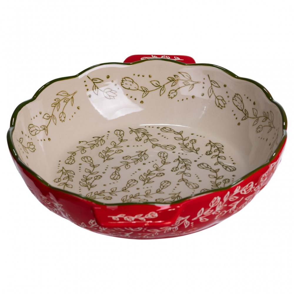 Форма для запекания Vintage Ø25 (см) круглая с ручками Красная HM04-07