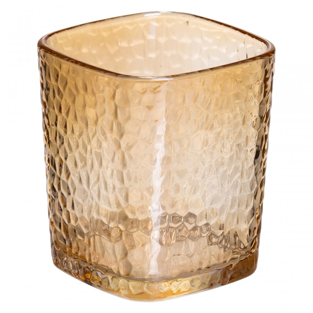 Набор стеклянных стаканов 6 (шт) 250 (мл) для лимонадов, сока, воды, коктейлей Коричневый HP-19-AY-3