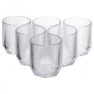 Набір склянок 6 (шт) 250 (мл) для лимонадів, соку, води, коктейлів HP-19-LJB-2