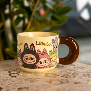 Чашка порцелянова Labubu 400 (мл) подарункова Yiwu FM-21C