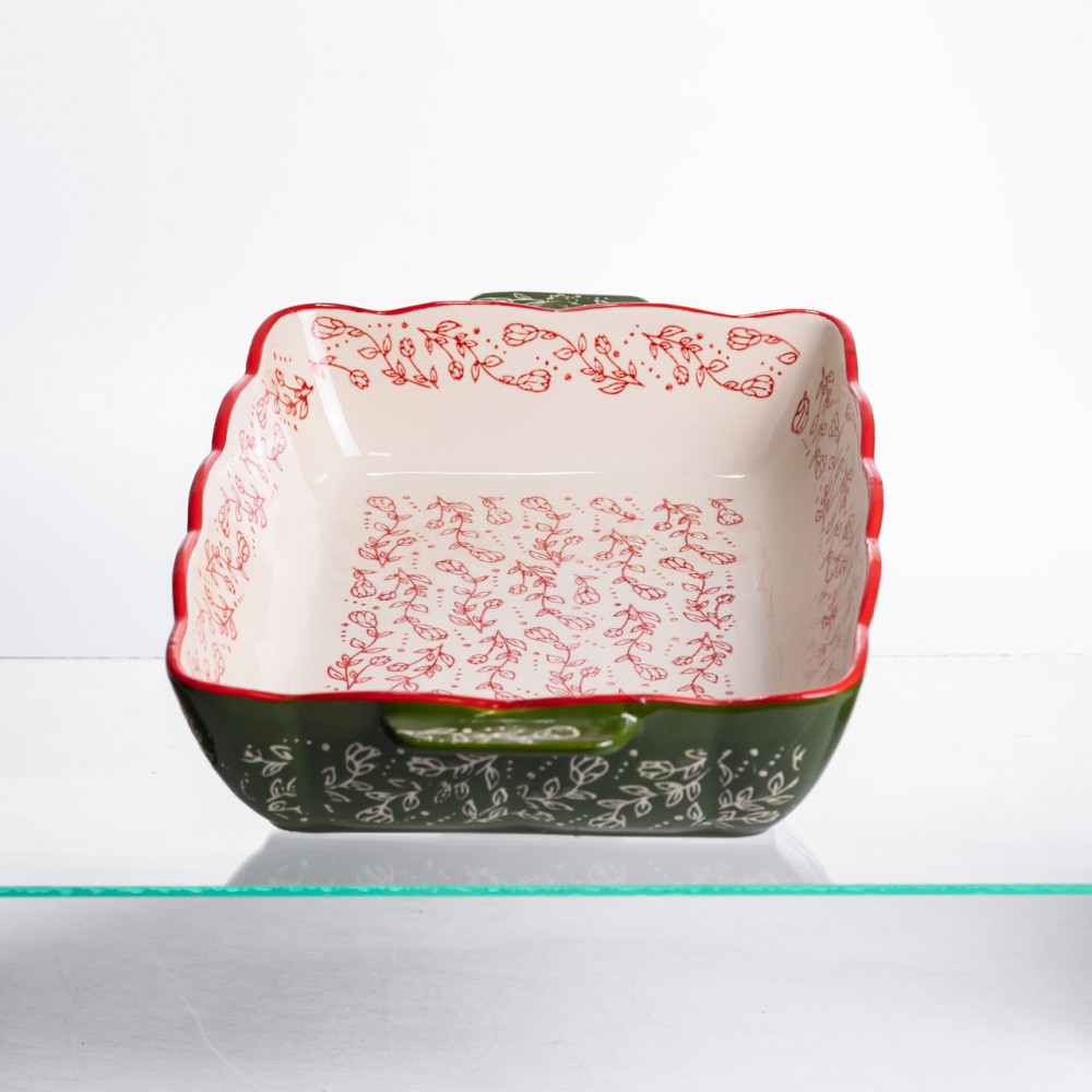 Форма для запікання та сервірування Vintage Прямокутна з ручками HM05-12