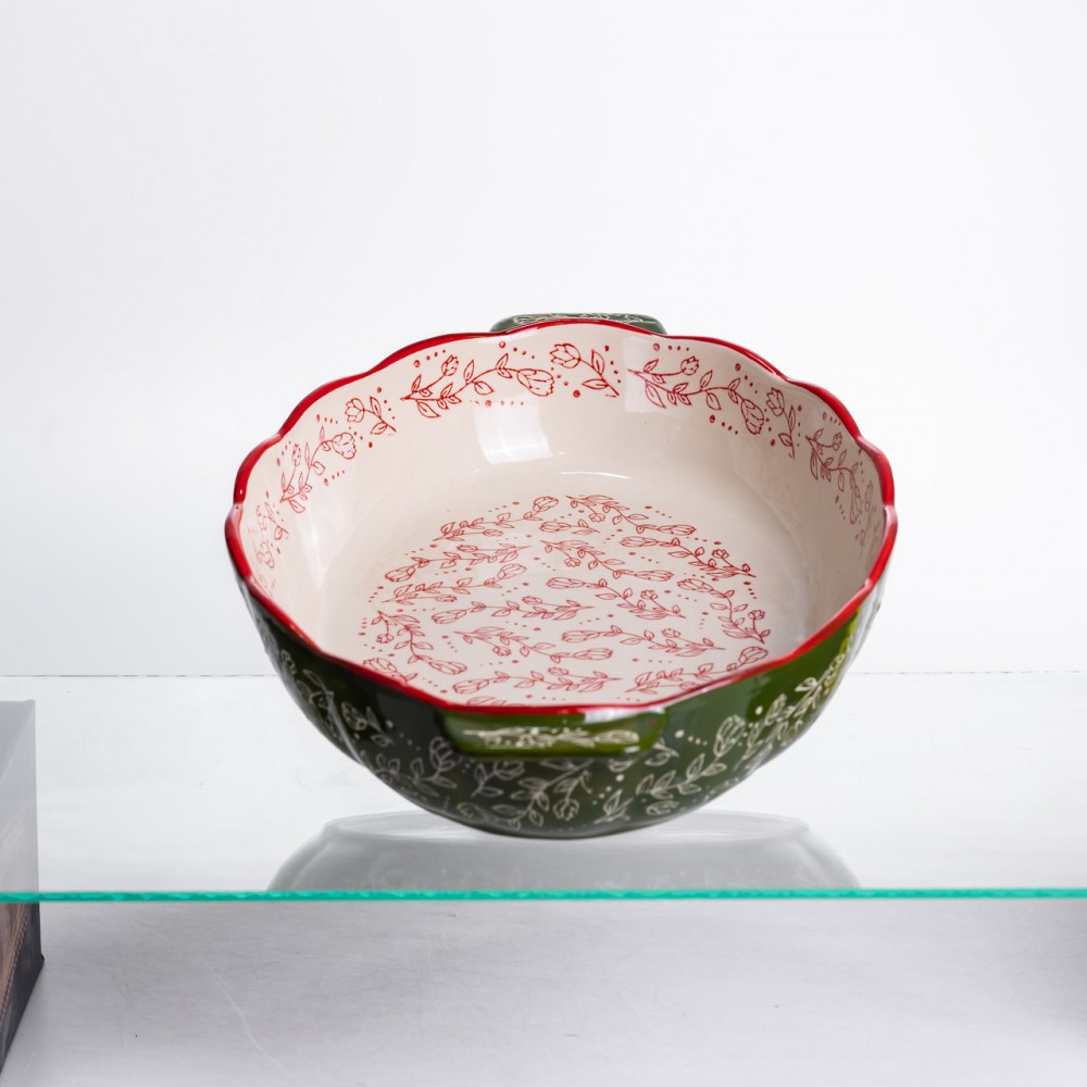 Форма для запікання та сервірування Vintage Овальна з ручками HM04-14